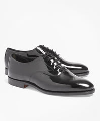 Brooks Brothers Men Black Patent Lace-Ups