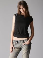 Eso Top - Black | UNIF Clothing online
