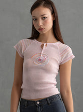 Nena Top - Pink | UNIF Clothing for Sale