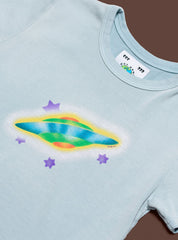 UFO Baby Tee - Sky Tie Dye | UNIF Clothing discount