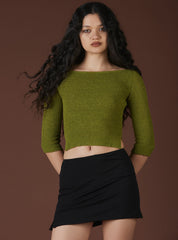 Sincere Top - Green - Green | UNIF Clothing for Sale