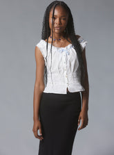 Rue Top - White | UNIF Clothing outlet