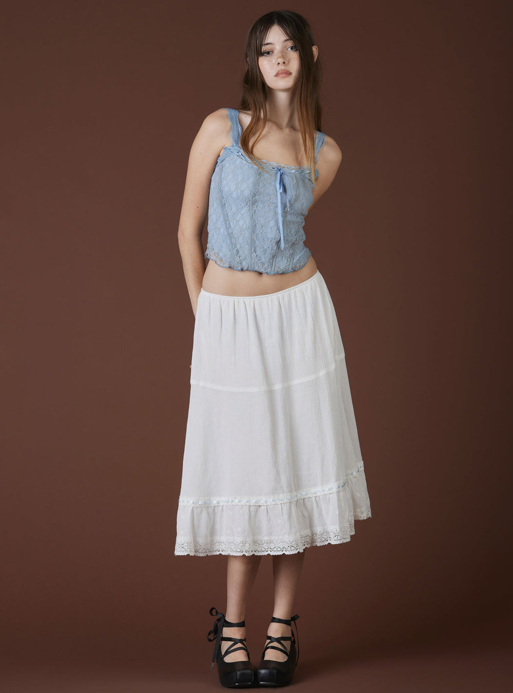 Melody Top - Baby Blue | UNIF Clothing discount