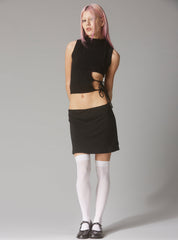 Evie Top - Black | UNIF Clothing on Sale