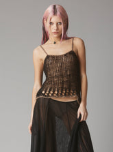 Netic Top - Black | UNIF Clothing on Sale