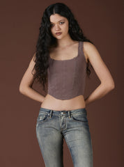Raim Top - Mauve | UNIF Clothing Sale