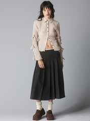 Knot Top - Beige | UNIF Clothing online shop