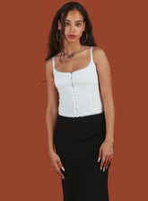Dew Cami - White | UNIF Clothing for Sale