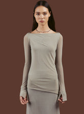 Nexus Top - Stone | UNIF Clothing outlet