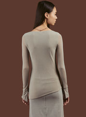 Nexus Top - Stone | UNIF Clothing outlet