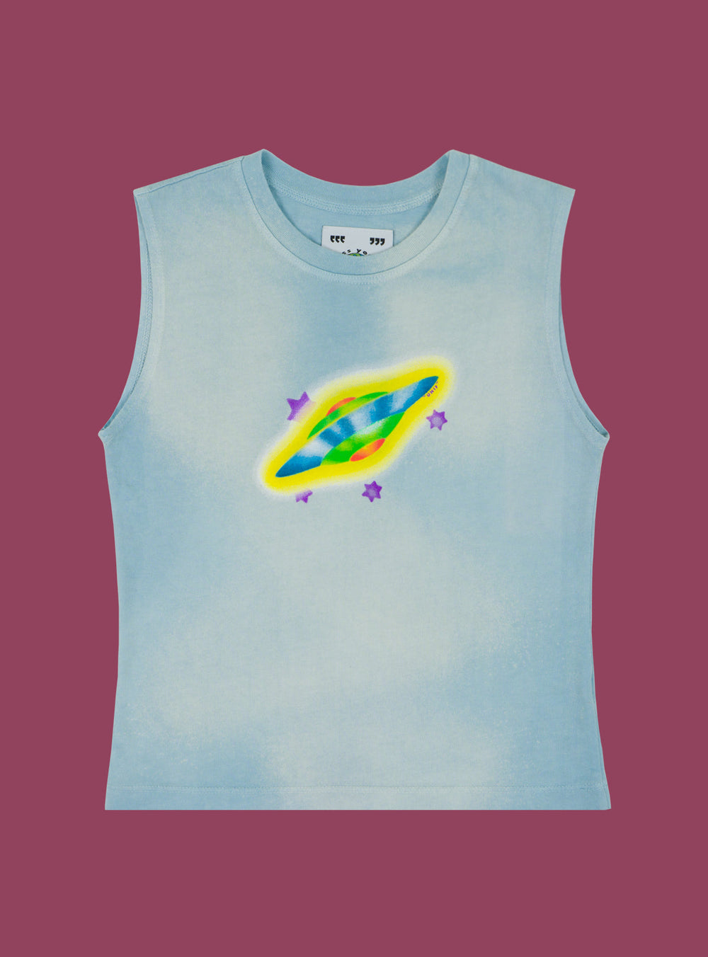 UFO Tank - Sky Tie Dye | UNIF Clothing online shop