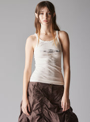 Helios Tank - White | UNIF Clothing Sale
