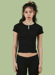 Go-To Two-Pack - Off White/Black | UNIF Clothing on Sale