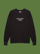 Screaming Inside Long Sleeve - Vintage Black | UNIF Clothing outlet
