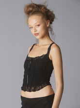 Melody Top - Black | UNIF Clothing discount
