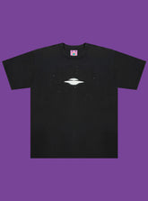 M104 Tee - Black | UNIF Clothing online shop