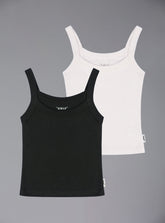 Staple Tank Two-Pack - Black/White | UNIF Clothing near me