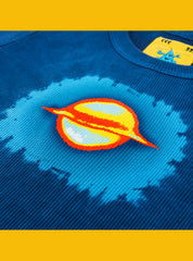 Saturn Baby Tee - Blue Tie Dye | UNIF Clothing for Sale