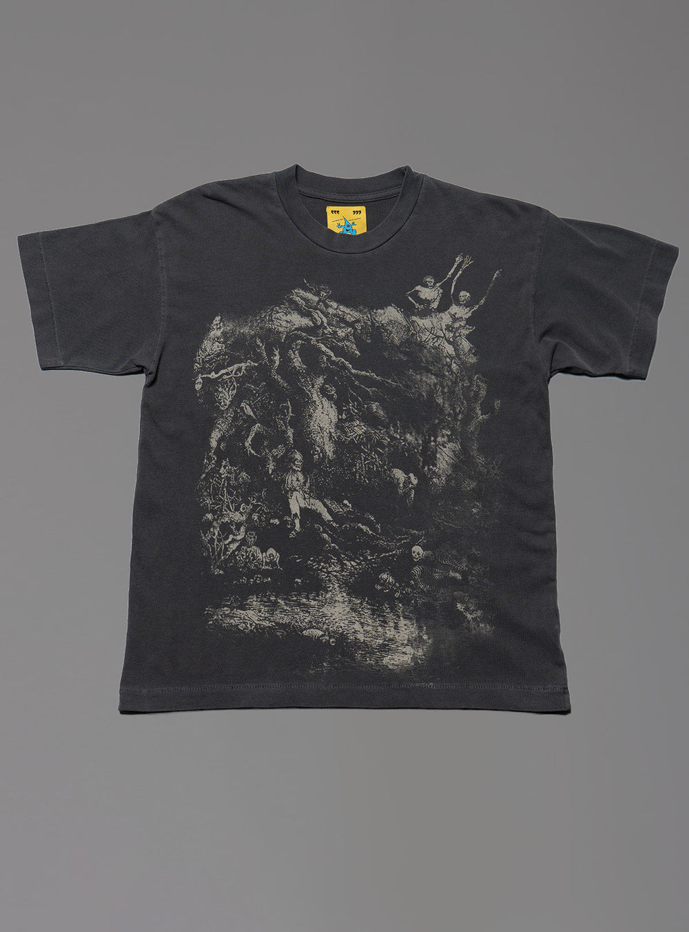 Death Dance Tee - Vintage Black | UNIF Clothing on Sale