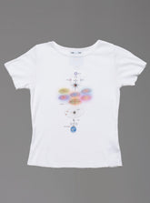 You Are Here Baby Tee - Vintage White | UNIF Clothing discount