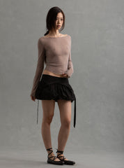 Svet Skirt - Black | UNIF Clothing discount