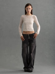 Noid Jean - Grey Wash | UNIF Clothing online