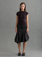 Myv Skirt - Pinstripe | UNIF Clothing outlet
