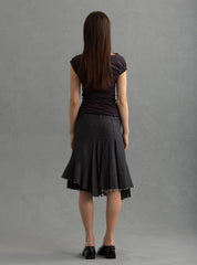 Myv Skirt - Pinstripe | UNIF Clothing outlet