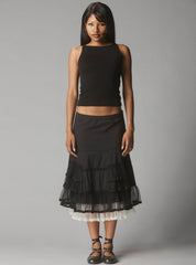 Lola Skirt - Black | UNIF Clothing near me