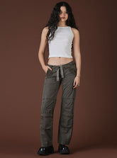 Effy Pant - Acid Brown | UNIF Clothing outlet