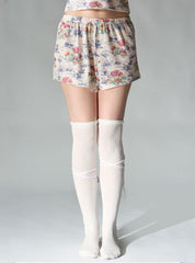 Pixie Dream Shorts - Off White / Mushroom | UNIF Clothing Sale