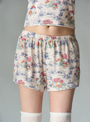Pixie Dream Shorts - Off White / Mushroom | UNIF Clothing Sale
