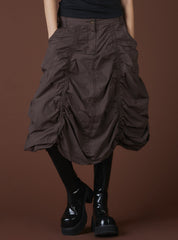 Dune Skirt - Dark Brown | UNIF Clothing on Sale
