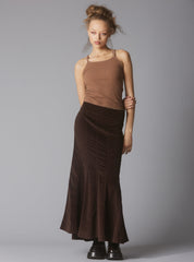 Nev Skirt - Dark Brown | UNIF Clothing online shop