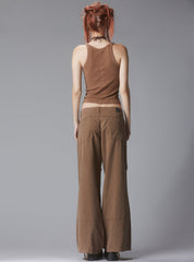Vast Pant - Brown | UNIF Clothing on Sale
