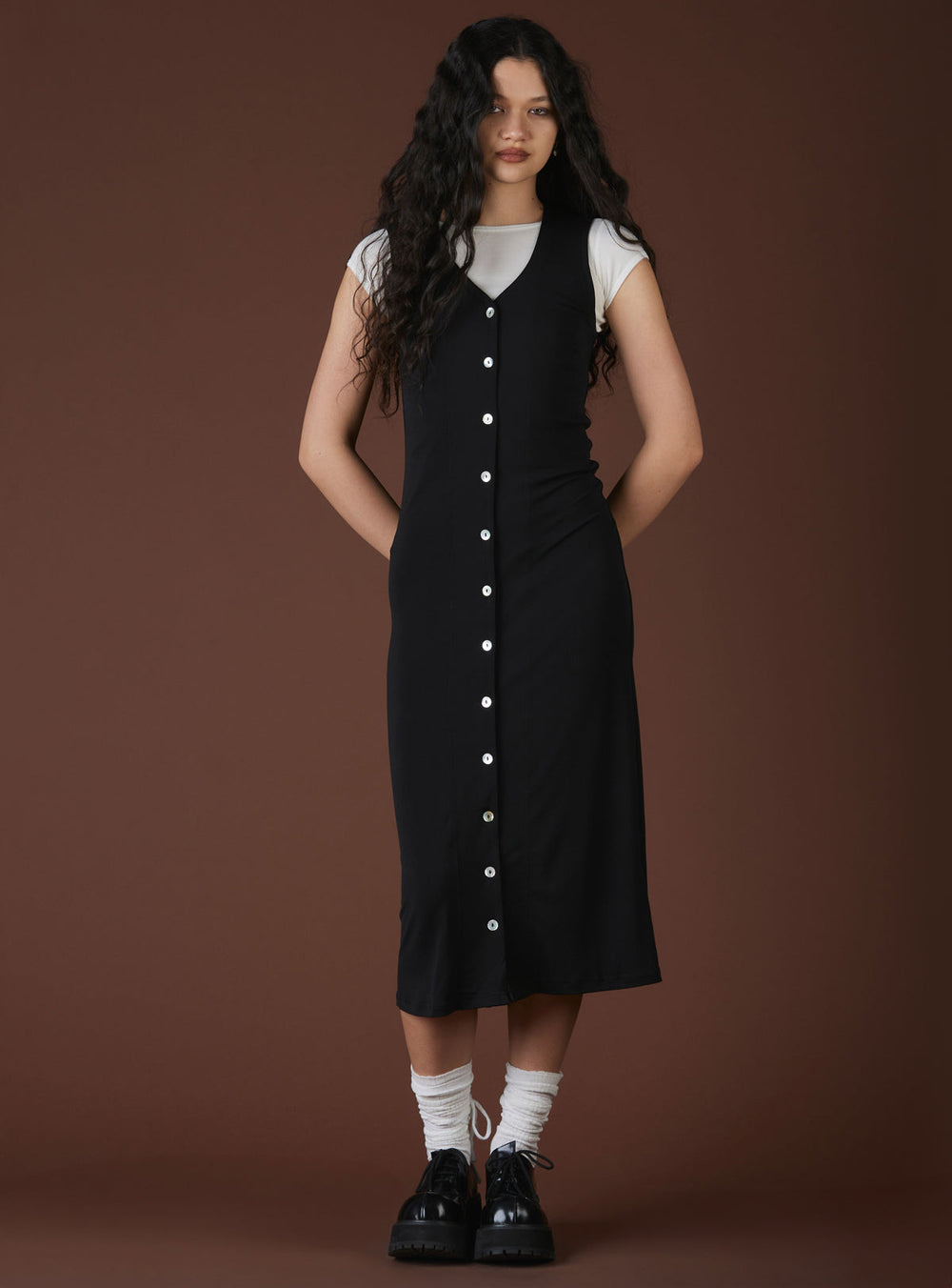 Parker Maxi Dress - Black | UNIF Clothing outlet