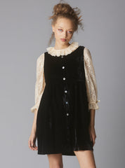 Juliette Dress - Black/Cream | UNIF Clothing on Sale