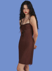Mocha Dress - Brown | UNIF Clothing online