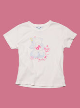 yuzuha Merch Tee - Off White | UNIF Clothing Sale