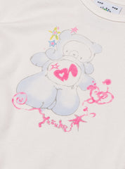 yuzuha Merch Tee - Off White | UNIF Clothing Sale