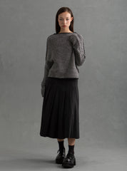 Ctrl Sweater - Black / White | UNIF Clothing near me