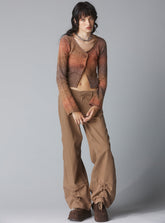 Riss Sweater - Brown Multi | UNIF Clothing for Sale