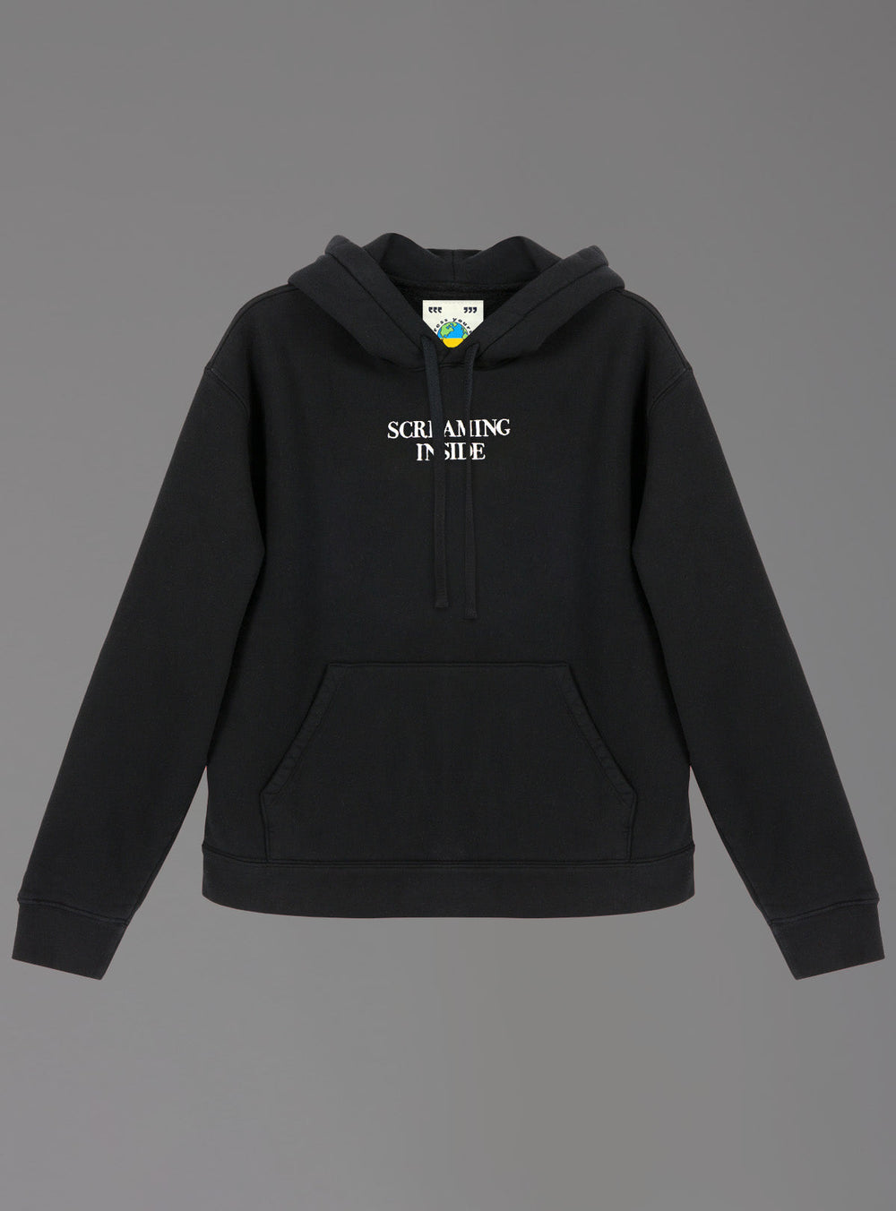 Screaming Inside Hoodie - Black | UNIF Clothing discount