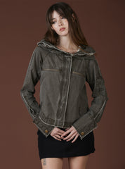 Effy Jacket - Acid Brown | UNIF Clothing near me