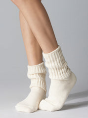 Slouch Socks - Cream | UNIF Clothing near me