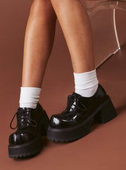 Zint Platform Oxford - Black | UNIF Clothing for Sale