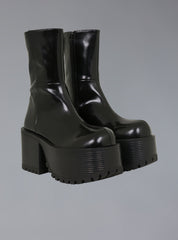 Slug Boot - Shiny Black | UNIF Clothing for Sale