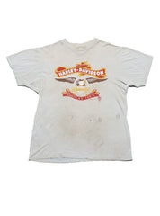 Vintage Harley Davidson America's Finest Tee - White | UNIF Clothing online shop