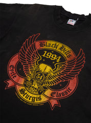 Vintage Hills Cycle Classic 1994 Tee - Black | UNIF Clothing on Sale