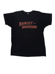 Vintage Harley Davidson Hempstead Tee - Black | UNIF Clothing for Sale